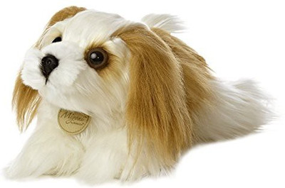

Aurora World Miyoni 11" Shih Tzu Dog With Brush(White)