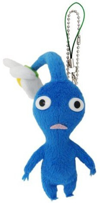 

Sanei Pikmin Mascot Strap 5" Blue Flower Plush(Blue)