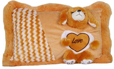 

Speoma soft filling face chusion soft toy - 4 cm(Gold)
