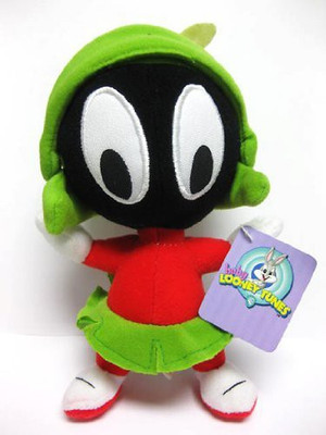 

Warner Bros. 8" Inch Ba Looney Tunes Marvin The Martian Plush Doll(Green)
