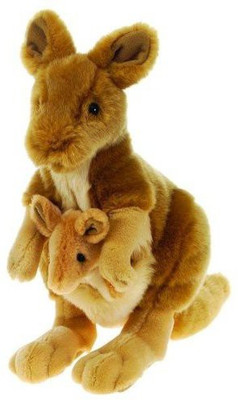 Fiesta Toys Kangaroo With Ba 14" Fiesta - 25 cm(Brown)