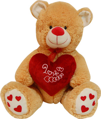 

Surbhi Teddy With Heart - 52 cm(Multicolor)