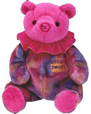 

ty Beanie Ba January Birthday Bear Mwmt (Mint With Mint Tags)(Pink)