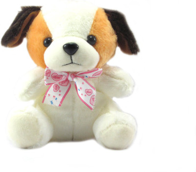 

Tickles Dog With Tie - 18 cm(Brown)