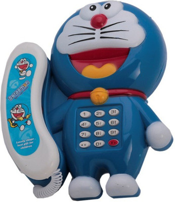 

Happiesta B/o Doraemon Cartoon Phone - 20 cm(Multicolor)