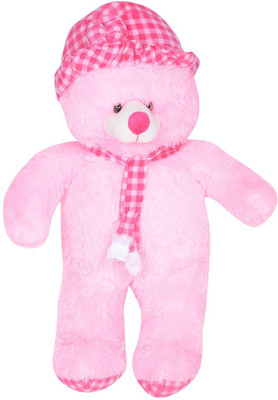 

Abhinidi Cute Soft Standing Bow Cap Teddy Bear - 75 cm(Multicolor)