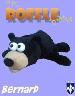 

REGAL ELITE, INC Roffle Mates Laughing Electronic Bernard The Black Bear - 105 inch(Black)
