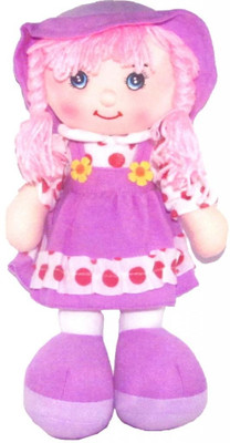 

Tickles Cute Smiling Doll - 36 cm(Purple)