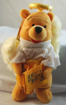 

Disney Mini Bean Bag Choir Angel Winnie The Pooh 8" - 6 inch(Brown)
