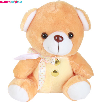 

Babies Bloom Sitting Bear lover Stuffed Toy For Little King - 20 cm(Orange)