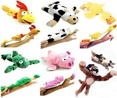 

Yosoo 6Pc Set Of Slingshot Flingshot Flying Animals With Sound - 9.44 inch(White)