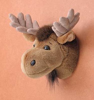 

SAH 11" Moose Head Plush Animal - 7 inch(Brown)