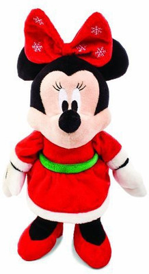 

Kids Preferred Disney Ba Minnie Mouse Holiday Plush - 15 inch(Red)