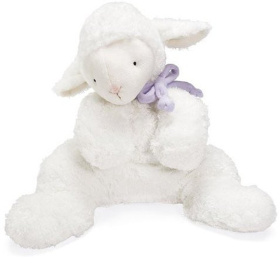 North American Bear North American 16" Bear Loppy Plushlamb - 6 inch(White)
