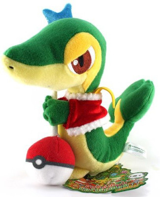 

Pokemon Center Official Nintendo Black And White Plush Christmas(Green)