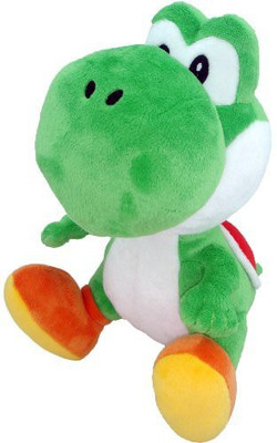 

Little Buddy Toys Nintendo Official Super Mario Green Yoshi Plush6" - 6 inch(Green)
