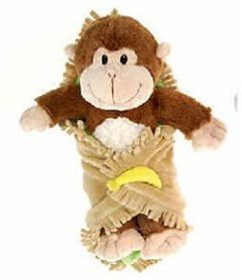

Fiesta Toys 11" Monkey Blanket Babies Plush Animal(Brown)