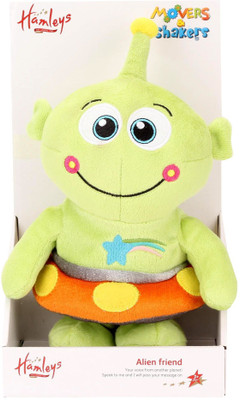 

Hamleys Musical Soft Toy - Alien - 8 inch(Multicolor)