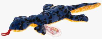 

ty Beanie Babies Lizzy The Blue Lizard(Blue)