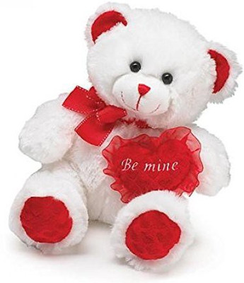 

Burton & Burton Plush Valentine Bear(White)