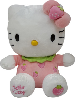 

Hello Kitty Plush (strawberry) - 10 inch(Multicolor)