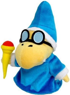 Sanei Super Mario Kamek Plush Doll(Blue)