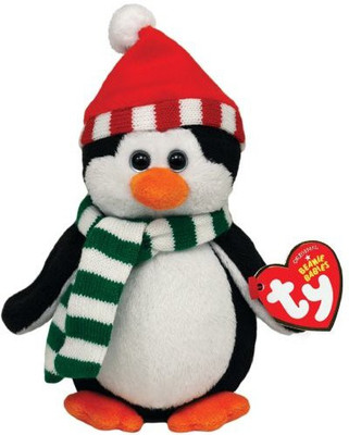 

TY Beanie Babies Freezie Penguin - 7 inch(White)