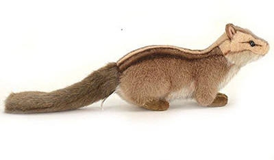 

Hansa Plush 8" Chipmunk On All 4'S - 8 inch(Brown)