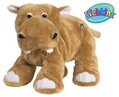 Webkinz Mud Hippo Brown(Brown)