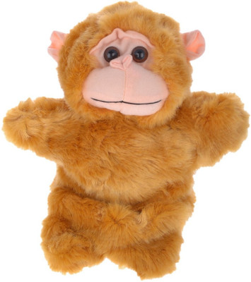 

Twisha Hand Puppets Monkey - 10 inch(Brown)