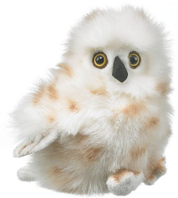 Wildlife Artists Snowy Owl Plush 7"(White)