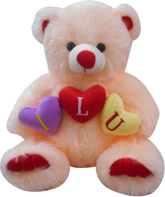 

Advance Hotline I Love You Teddy Soft Toy For Girls - 40 cm(Multicolor)