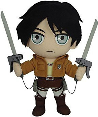 

Great Eastern Attack On Titan 95" Eren Yeager Plush - 10 inch(Black)