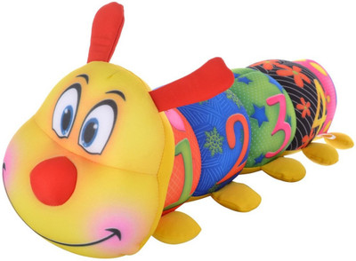 

Twisha Lycra Print Catterpillar Red Ears Large - 27 inch(Multicolor)