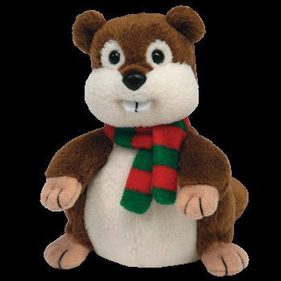 

ty Jingle Beanie Ba Yule The Beaver(Brown)