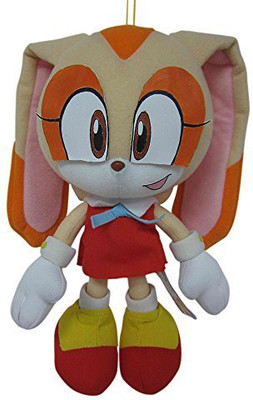 Great Eastern Sonic The Hedgehog Cream The Rabbit 75" Plush - 7 inch(Orange)