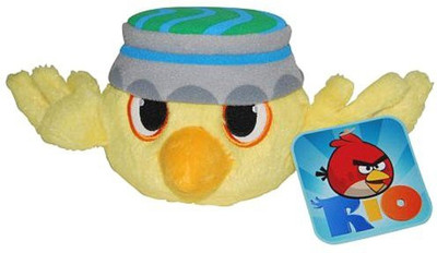 

Angry Birds Rio 5Inch Yellow Bird With Sound(Yellow)