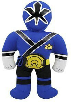 The Bridge Direct Power Rangers Samurai Plush With Battle Sounds Blue Ranger - 12 inch(Blue)