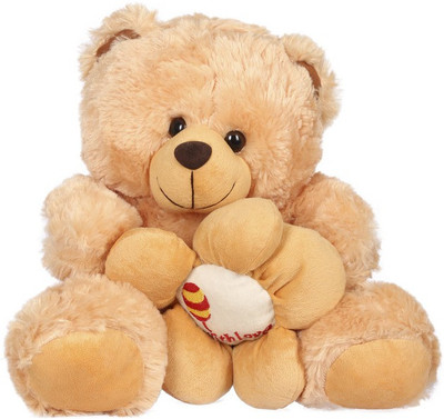 ESHTYLE Sunflower Brown Fur Teddy 40 Cm - 25 cm(Brown)