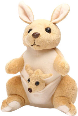 

JRP Mart Kangaroo Mother and Baby - 25 cm(Beige)