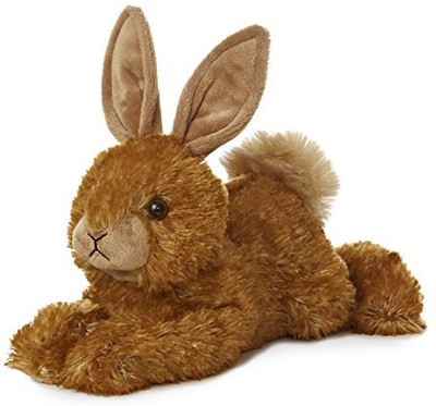 Aurora World Flopsie Bitty Bunny Plush(Brown)