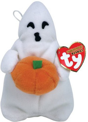 

ty Halloweenie Beanies Ghoul Boy Ghost - 9 inch(White)