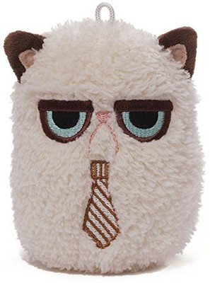 

Gund Grumpy Cat Mini Plush With Tie4" - 14 inch(Grey)