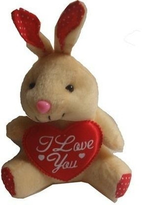

Indigo Creatives I Love You Teddy Bear Christmas - 4.5 Inch(Brown, Red)