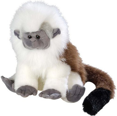 

Wild Republic Cotton Top Tamarin Cuddlekin - 65 inch(White)