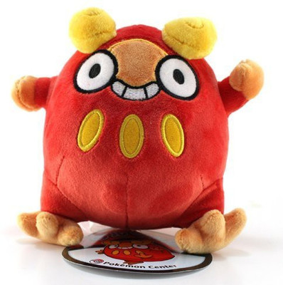 

Pokemon Center Black And White Pokedoll Plush Doll 5" Darumakka(Red)