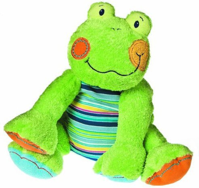 

Mary Meyer Cheery Cheekshappity Frog14" - 8 inch(Green)