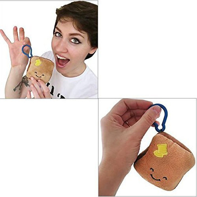 

Squishable Micro Comfort Food Toast Plush 3"(Brown)