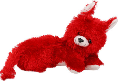 

Archiecs Red Plush Stuffed Toy (Dog) - 7 cm(Red)