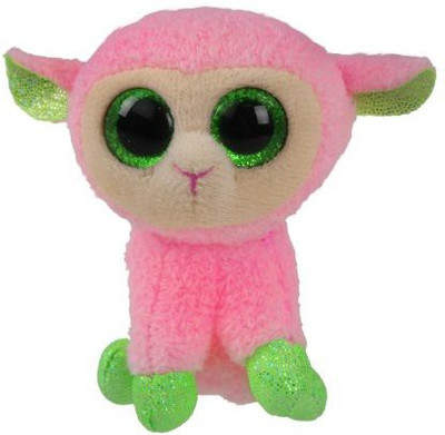 

TY Beanie Babies Basket Beanies Babs Pink Lamb(Pink)